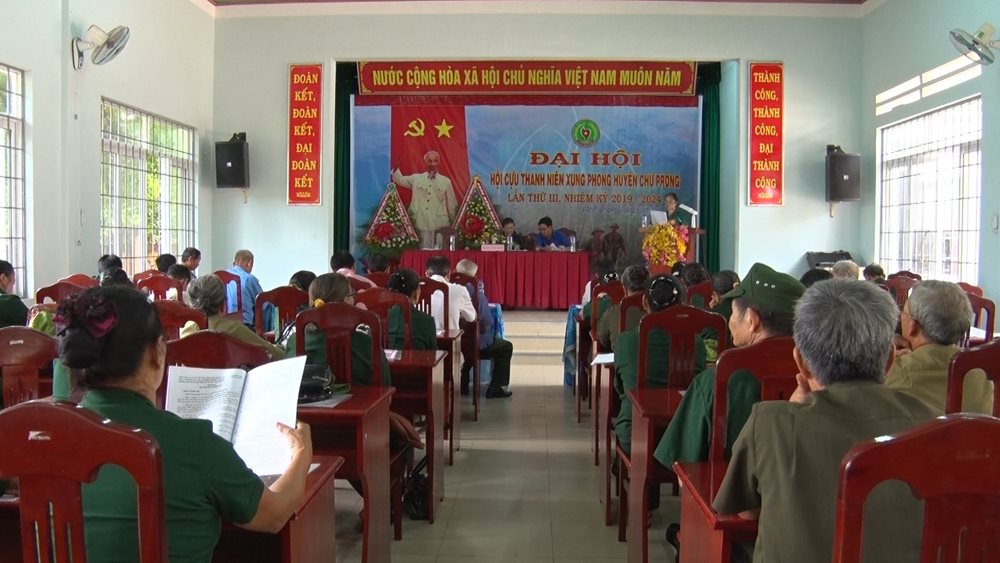 Đại hội Hội Cựu Thanh niên xung phong huyện Chư Prông lần thứ III, nhiệm kỳ 2019-2024